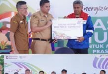 Rifandi Putra Resmi Buka Pasar Murah di Halaman PT Remco