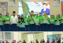 Camat Kertapati Hadiri Pelantikan Pengurus Asosiasi Pengusaha Advertising Sumsel