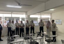 Kakanwil Ditjenpas Sumsel Meresmikan Ruang Kelas PKBM dan Hadiri Penandatangan PKS bersama SPNF SKB Kota Palembang dan PT Palapa Teknologi Indonesia di Rutan Kelas I Palembang