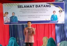 Langkah Strategis Camat Sukarami Perkuat 10 Program Pokok PKK di Kelurahan Kebun Bunga