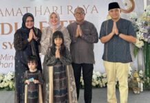 Momen Idul Fitri, Plt Camat Kertapati Pererat Silaturahmi dengan Tokoh Nasional Asal Sumsel