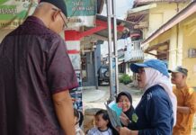 Sinergi Kesehatan dan Literasi, Lurah Lima Ilir Aktif Edukasi Anak di Perpustakaan