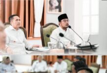 Plt Camat Kertapati Ikuti Rapat PSEL di Rumah Dinas Wali Kota