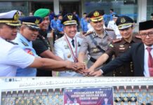 Plt Camat Kertapati Hadiri Upacara Otonomi Daerah, Perkuat Kinerja Pemerintahan
