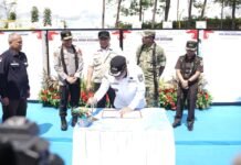 Polda Sumsel Perkuat Tata Kelola Energi Nasional, Gubernur H. Herman Deru Launching Sumur Minyak di Muba