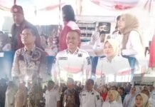 Hadir di Dinas Perpustakaan, Camat IT Dua Beri Semangat Peserta Lomba Bertutur Tingkat SD