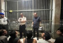 Perkuat Sinergi Pengamanan, Kakanwil Erwedi Supriyatno Pimpin Razia di Lapas Kelas I Palembang