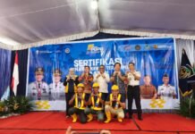 Rutan Kelas I Palembang Jadi Lokasi Sertifikasi Tenaga Kerja Terampil MTU Kementerian PUPR, Dibuka oleh Asisten II Kota Palembang Mewakili Wali Kota