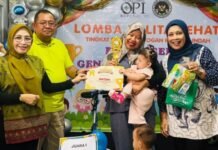 Bersama TP-PKK, Camat Jakabaring Dukung Pemantauan Tumbuh Kembang Anak Melalui Lomba Balita Sehat