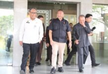 Karutan Kelas I Palembang Dampingi Kakanwil Ditjenpas Sumsel Bahas PKS Persidangan Elektronik Bersama Ketua Pengadilan Tinggi Palembang dan Kajati Sumsel