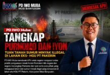 Tangkap Purnomo dan IyonTuan Tanah Sumur Minyak Illegal di Lahan Eks- HGU PT Pakerin, Ini Kata PD IWO Muba