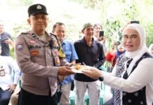 Sekcam Kalidoni Bersama Lurah Se-Kecamatan Hadiri Syukuran Hari Bhayangkara ke-80 di Polsek Kalidoni