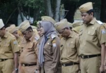 ASN Jakabaring Hadiri Apel Gabungan, Camat Ajak Tingkatkan Kinerja dan Kolaborasi